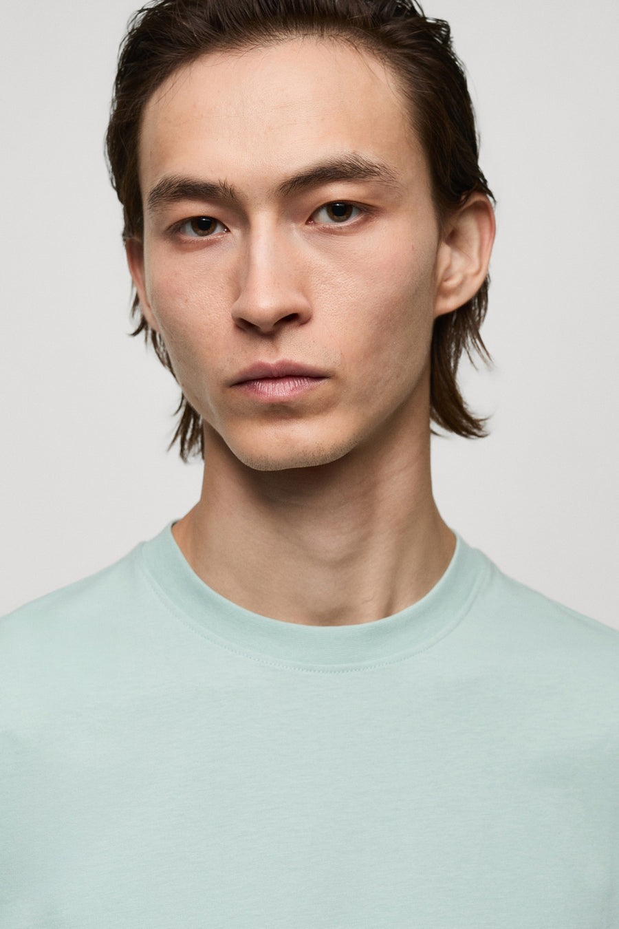 T-shirt (korte mouwen) Blauw - Mango