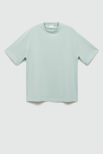 T-shirt (korte mouwen) Blauw - Mango