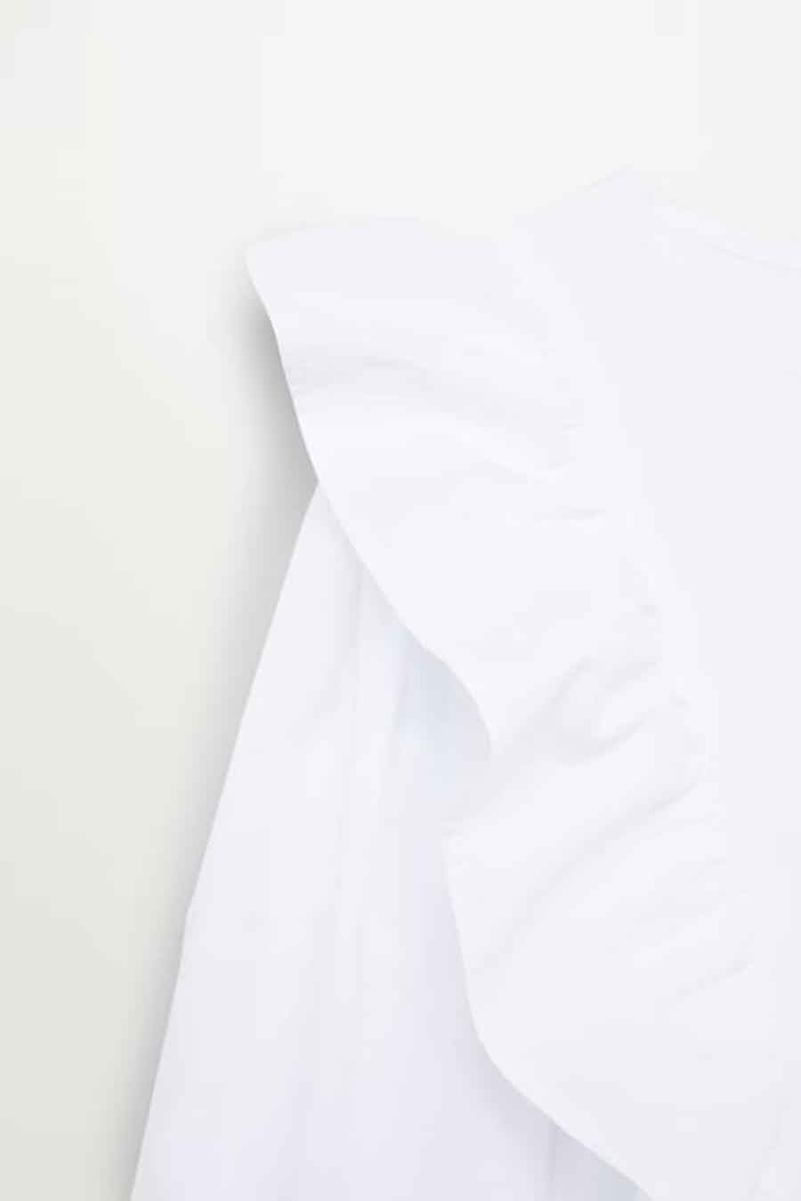 Blouse (lange mouwen) Wit - Mango