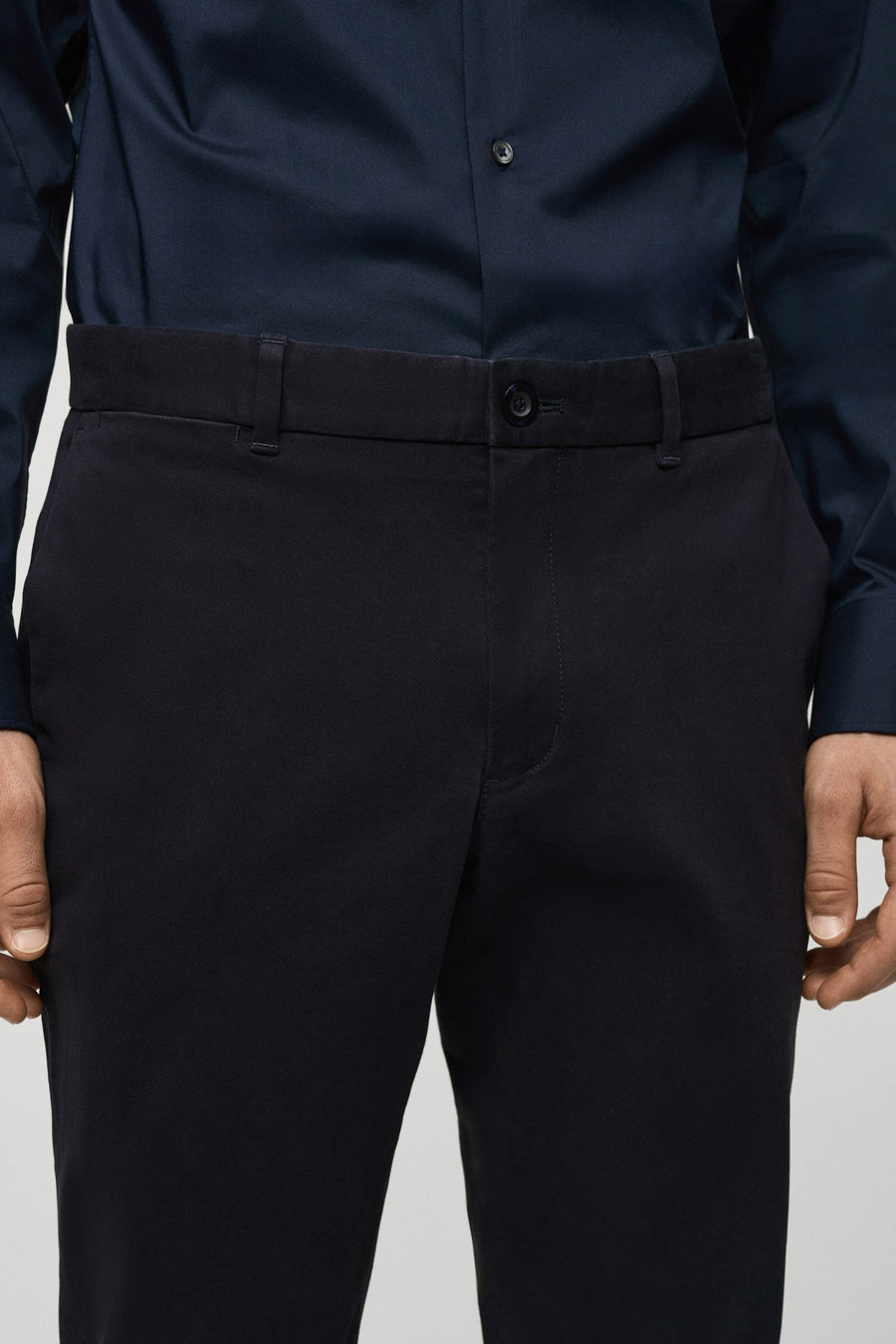 Chino Blauw - Mango