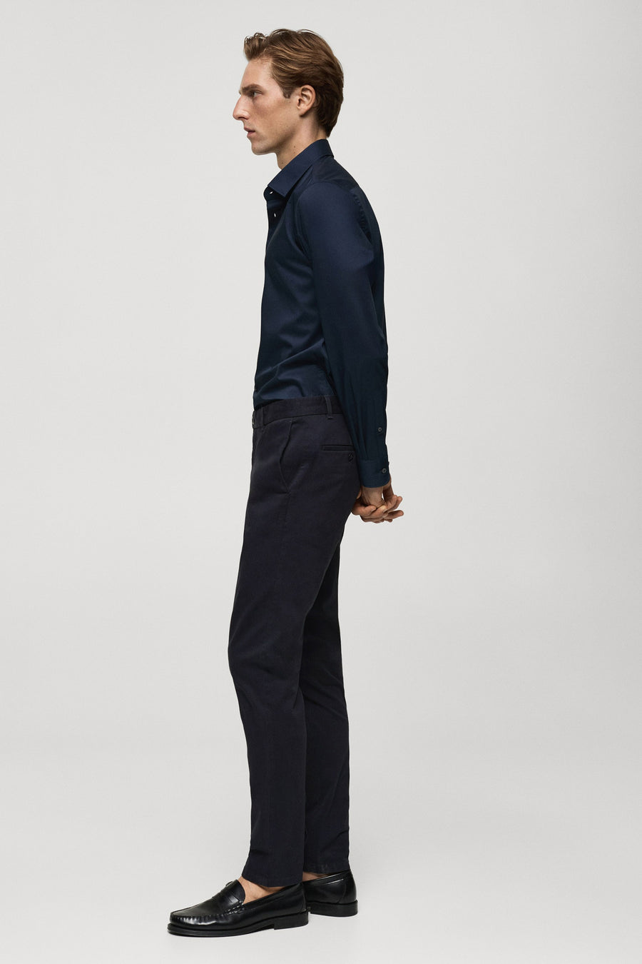 Chino Blauw - Mango