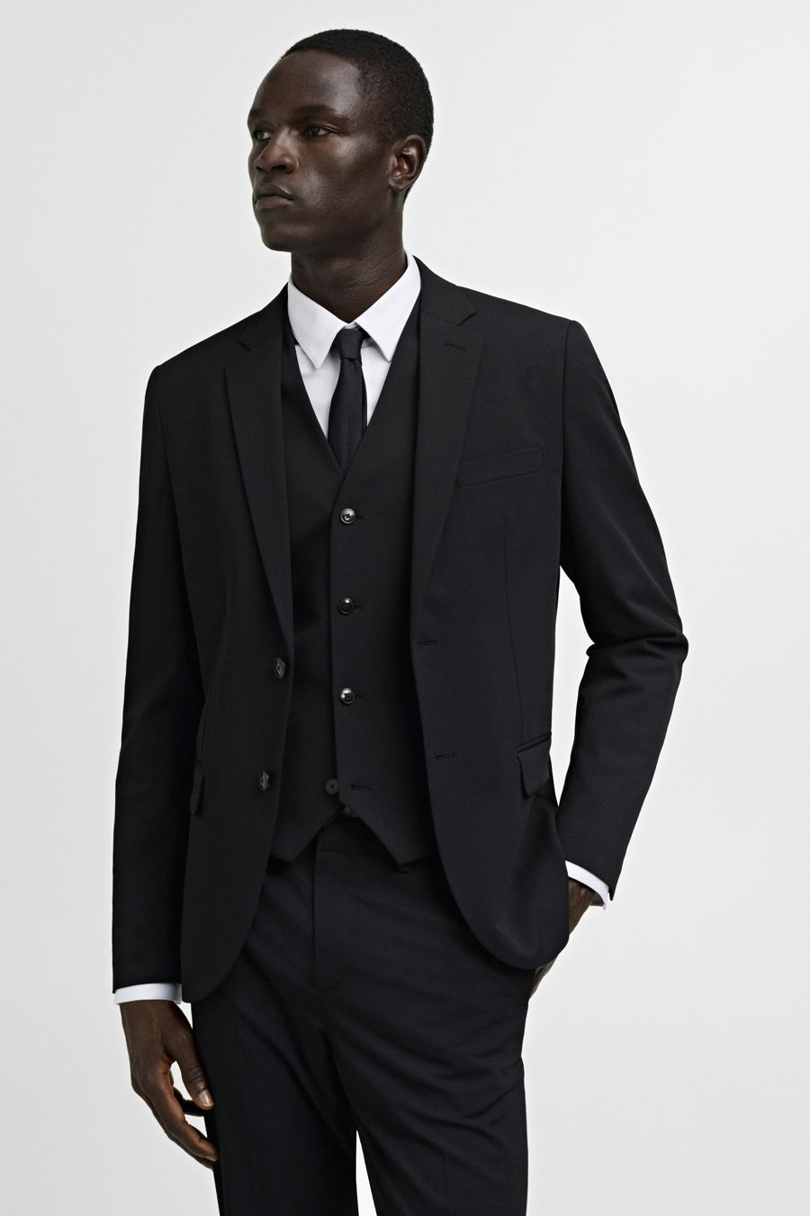 Blazer Zwart - Mango