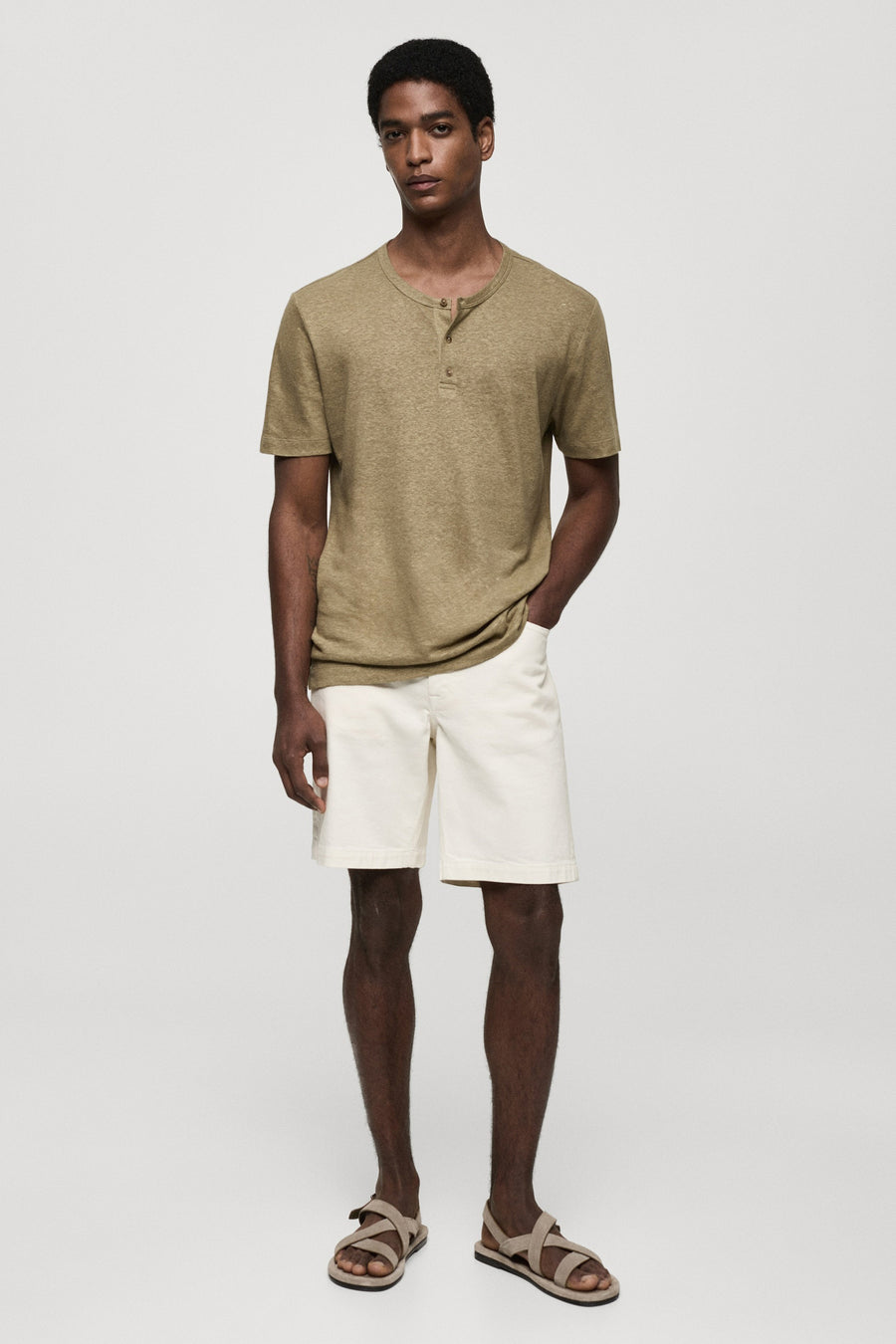 T-shirt (korte mouwen) Groen - Mango