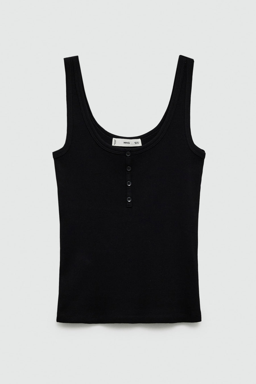Tanktop Zwart - Mango