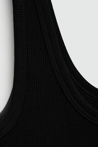 Tanktop Zwart - Mango
