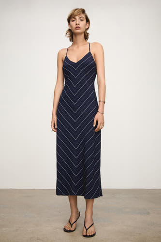 Kleedjes zonder mouwen Blauw - Mango