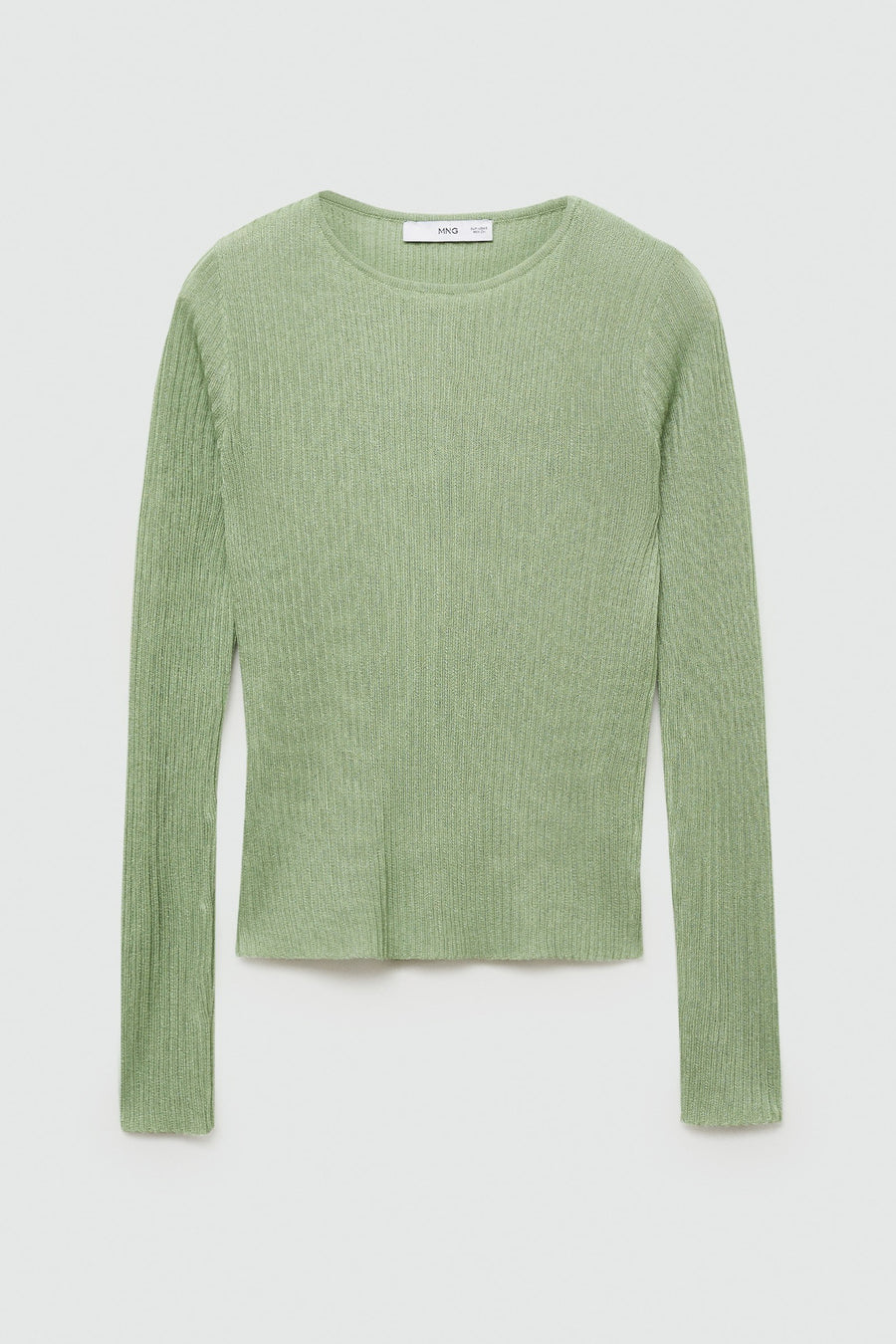 Trui met ronde hals Groen - Mango