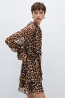 Robes manches longues Brun - Mango