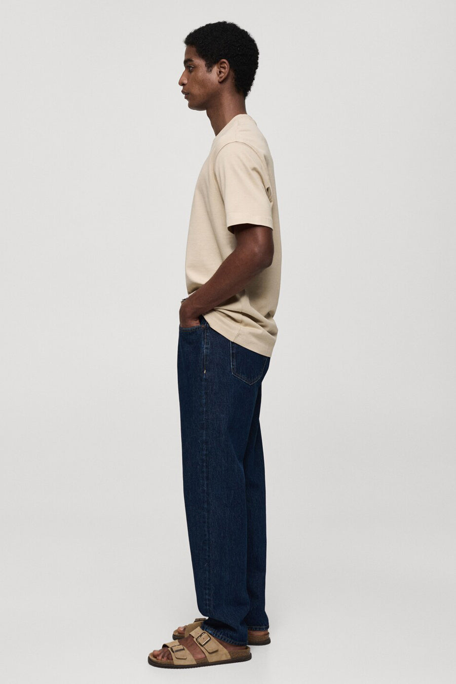 Jeans straight Denim - Mango