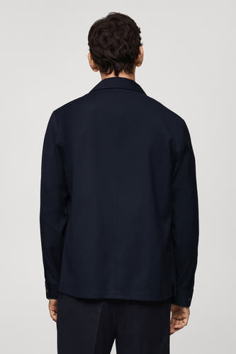 Hemd (lange mouwen) Blauw - Mango