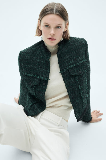 Blazer Groen - Mango