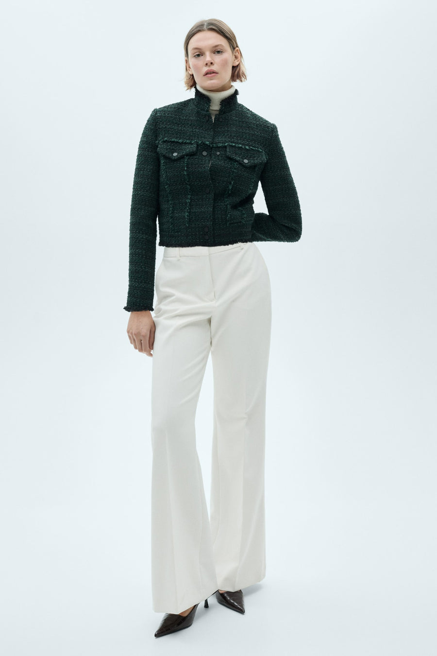 Blazer Groen - Mango