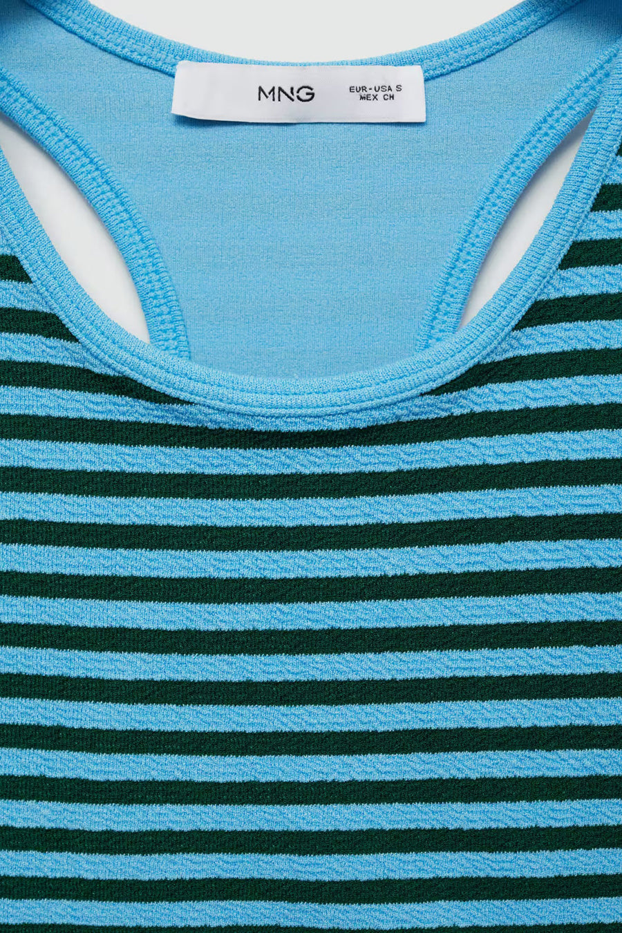 Tanktop Blauw - Mango