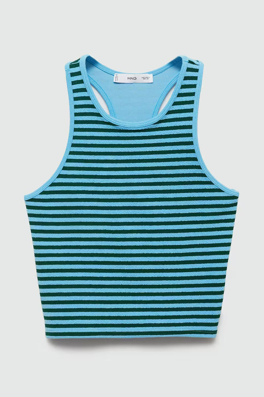 Tanktop Blauw - Mango