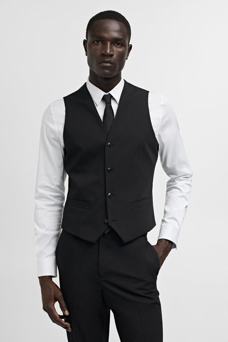 Gilet Zwart - Mango