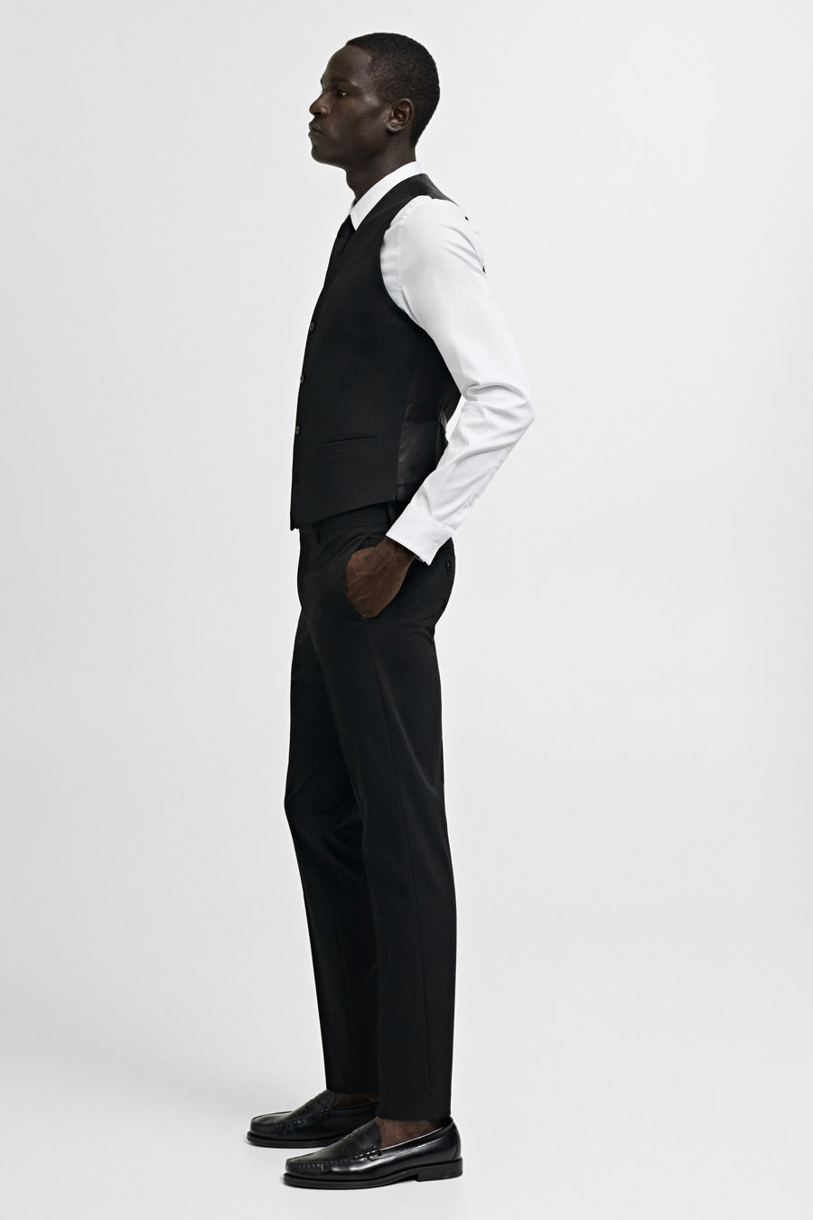Gilet Zwart - Mango