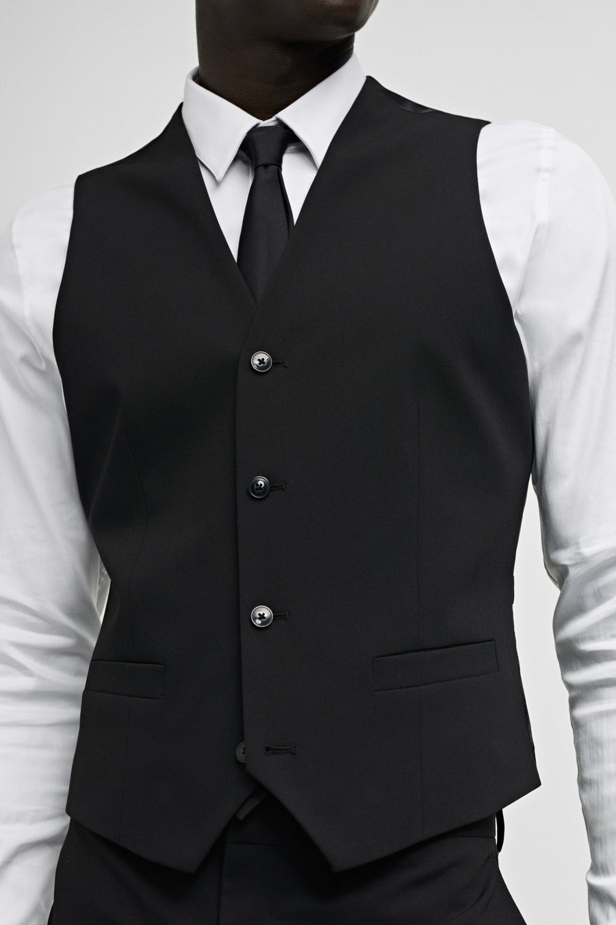 Gilet Zwart - Mango
