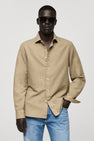 Hemd (lange mouwen) Groen - Mango