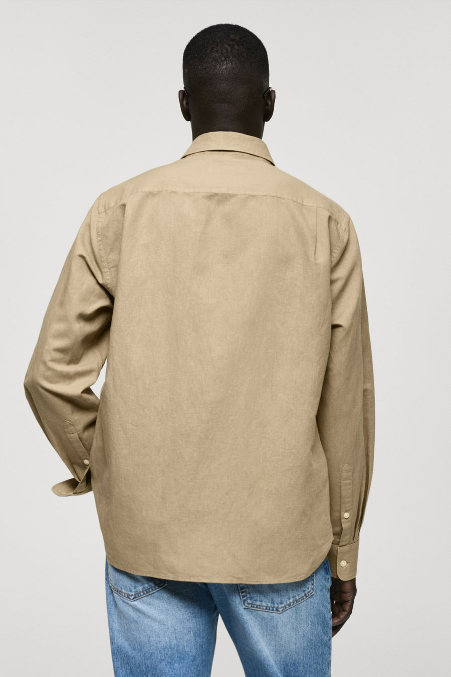 Hemd (lange mouwen) Groen - Mango