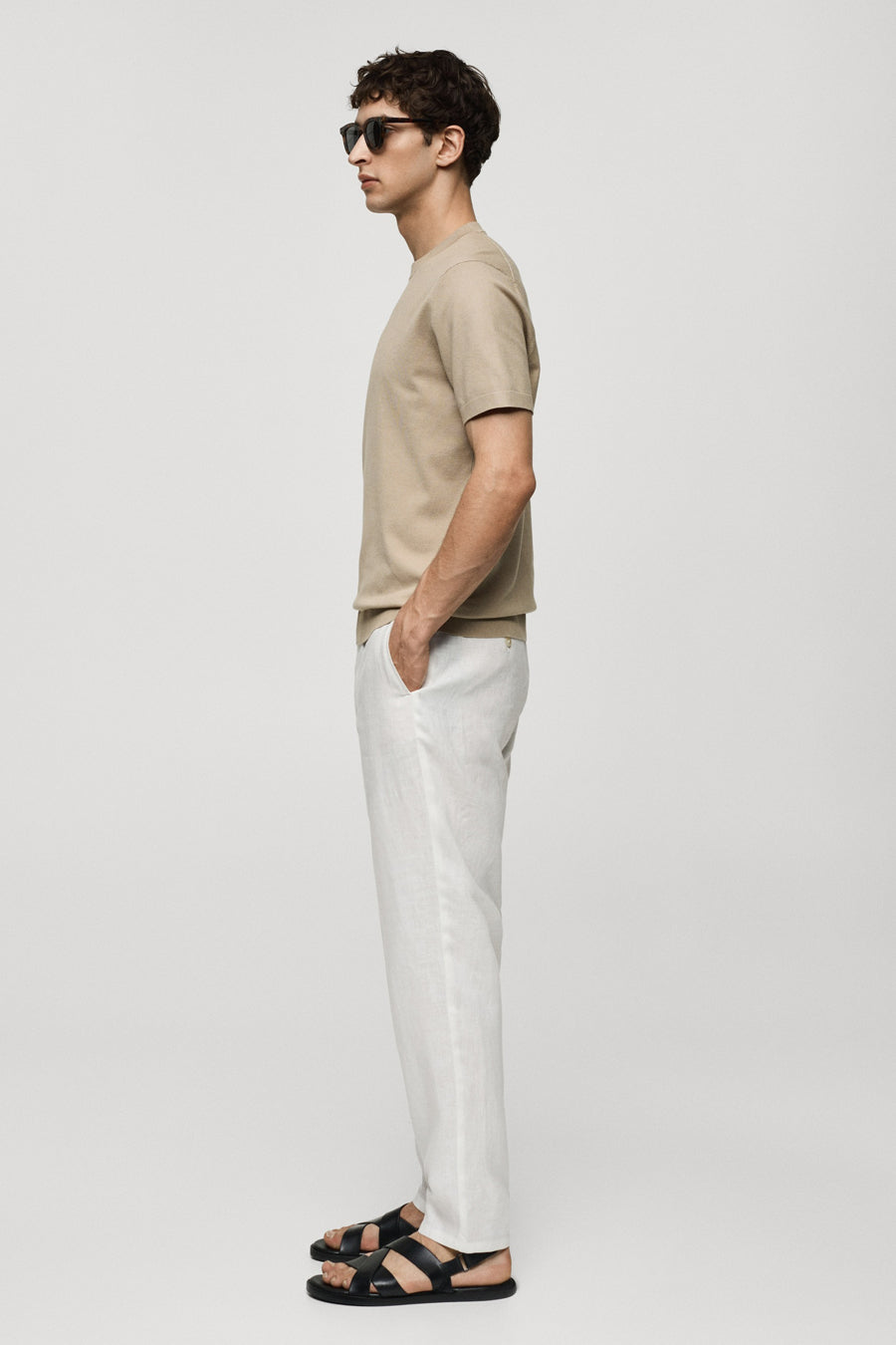 T-shirt (divers) Beige - Mango