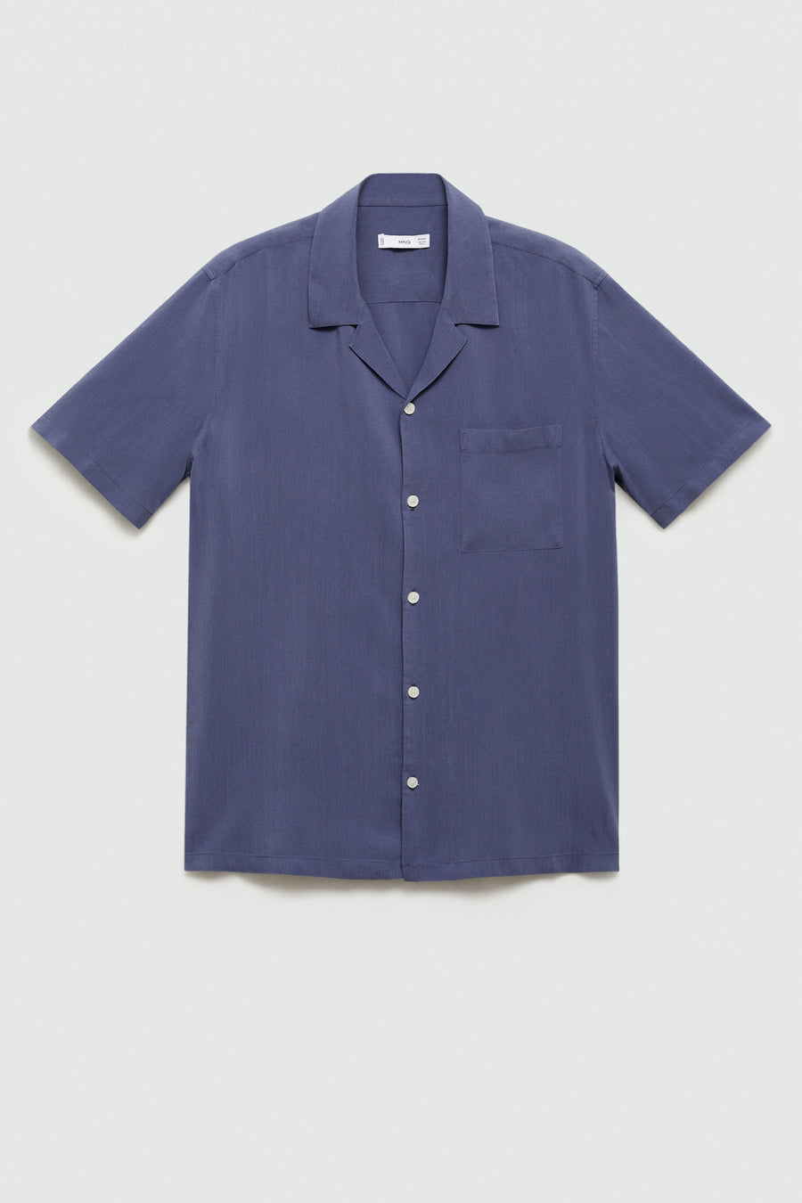Hemd (lange mouwen) Blauw - Mango