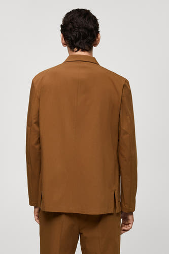 Blazer Oranje - Mango