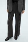 Pantalon Gris - Mango