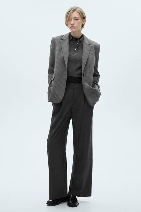 Broek Grijs - Mango