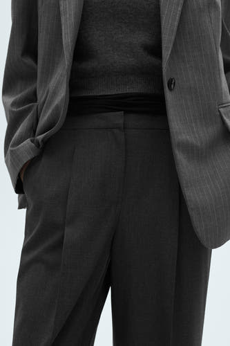 Broek Grijs - Mango