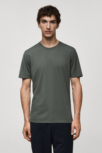 T-shirt (korte mouwen) Groen - Mango