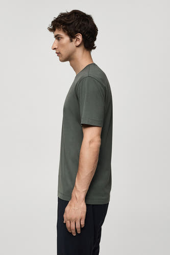 T-shirt (korte mouwen) Groen - Mango