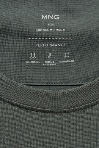 T-shirt (korte mouwen) Groen - Mango