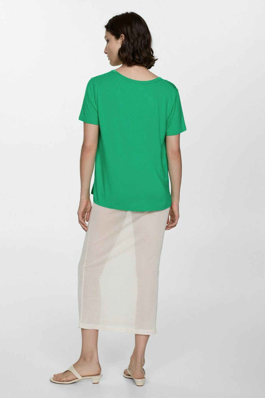 Top (korte mouwen) Groen - Mango