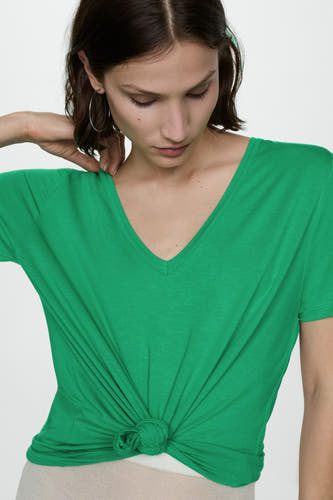 Top (korte mouwen) Groen - Mango