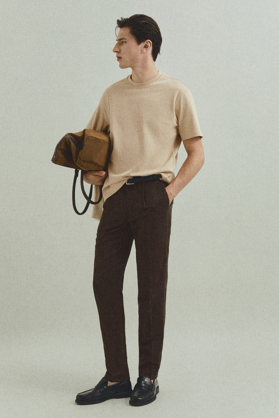 T-shirt (korte mouwen) Beige - Mango
