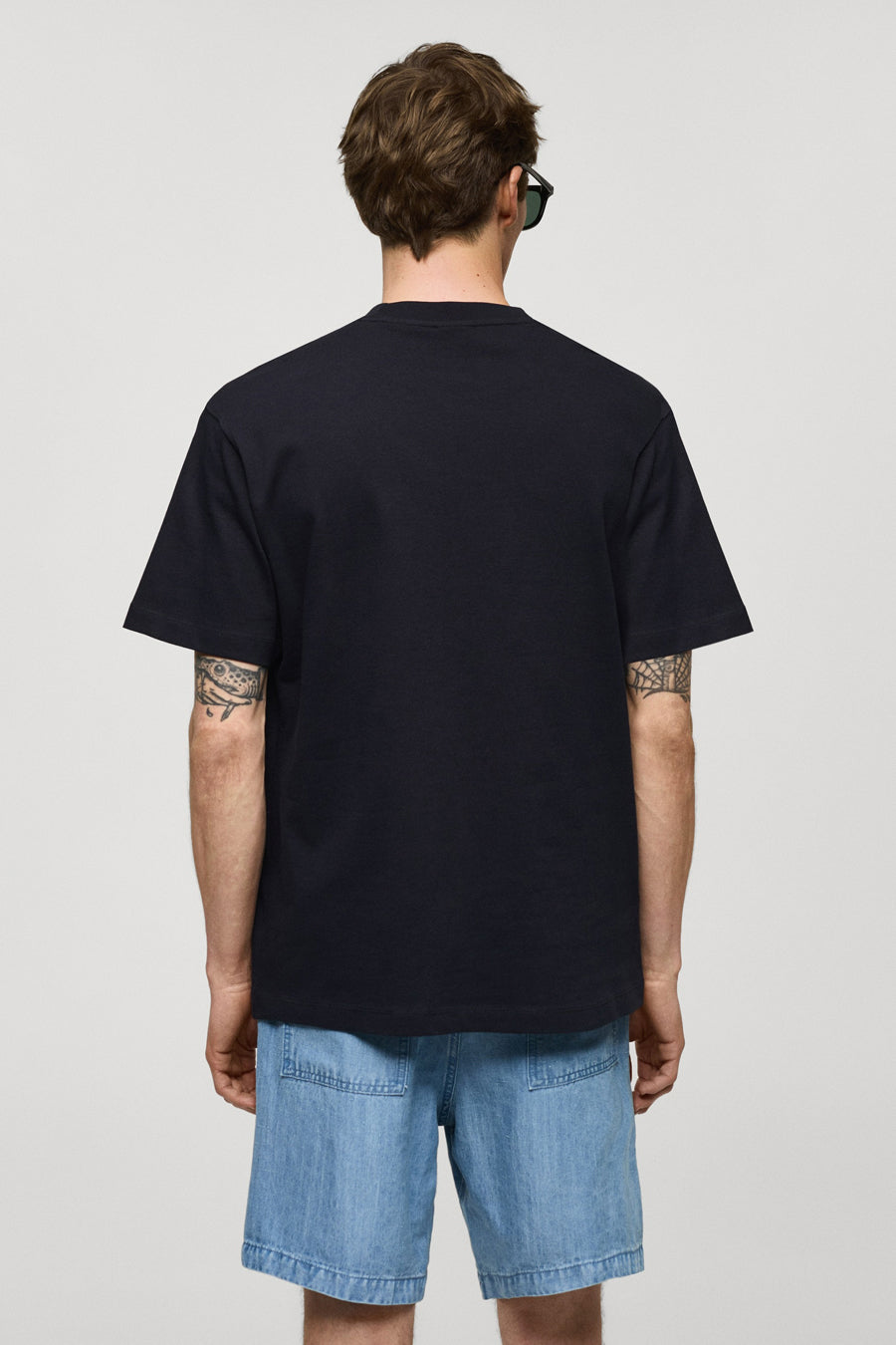 T-shirt (korte mouwen) Blauw - Mango