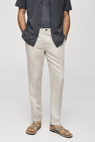 Broek Wit - Mango