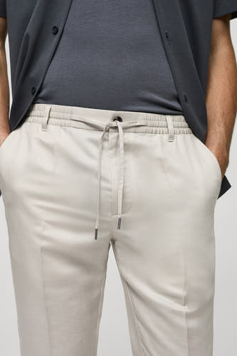 Broek Wit - Mango