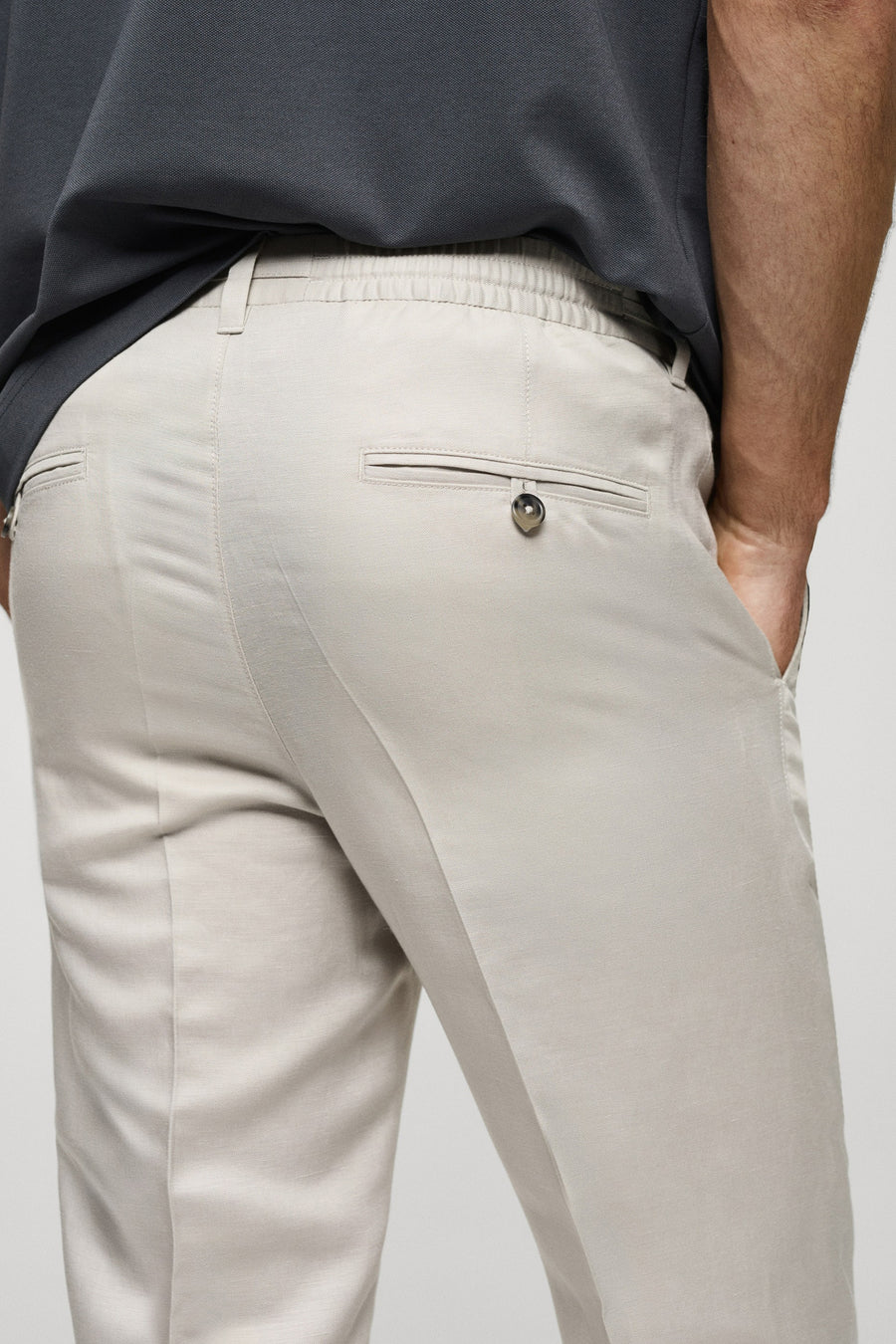 Broek Wit - Mango