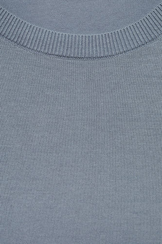 Trui met ronde hals Blauw - Mango