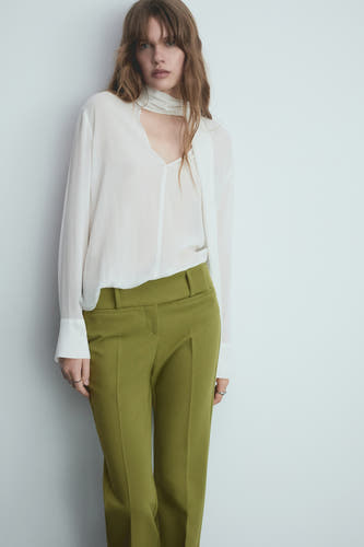 Broek Groen - Mango