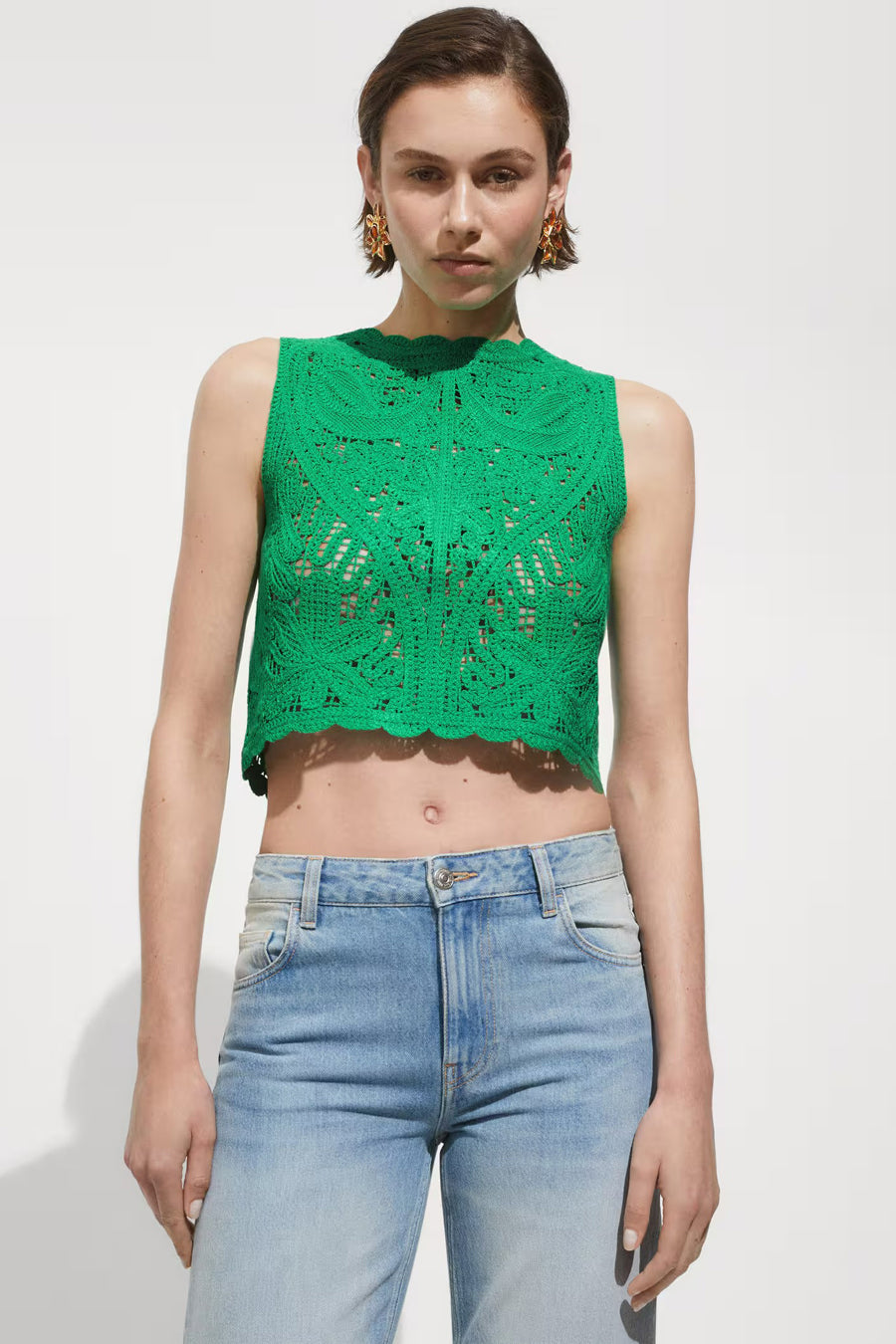 Tanktop Groen - Mango