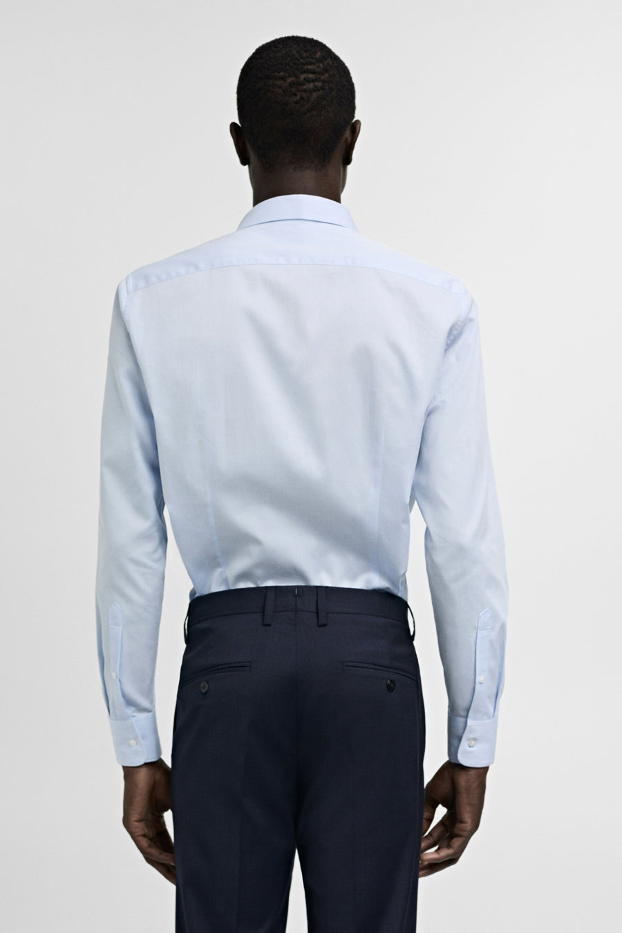 Hemd (lange mouwen) Blauw - Mango