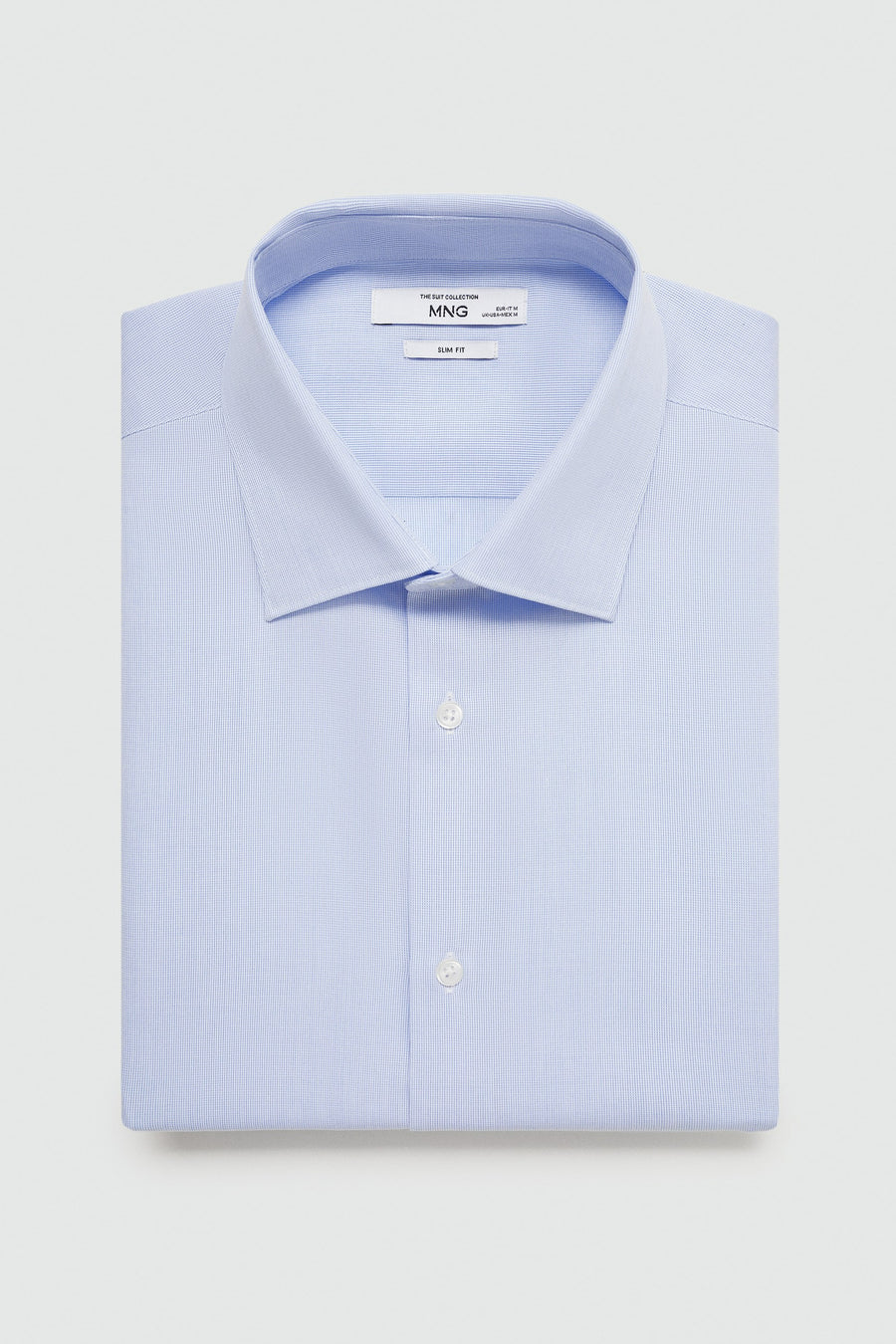 Hemd (lange mouwen) Blauw - Mango