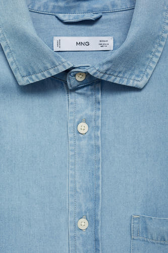Jeanshemd Blauw - Mango