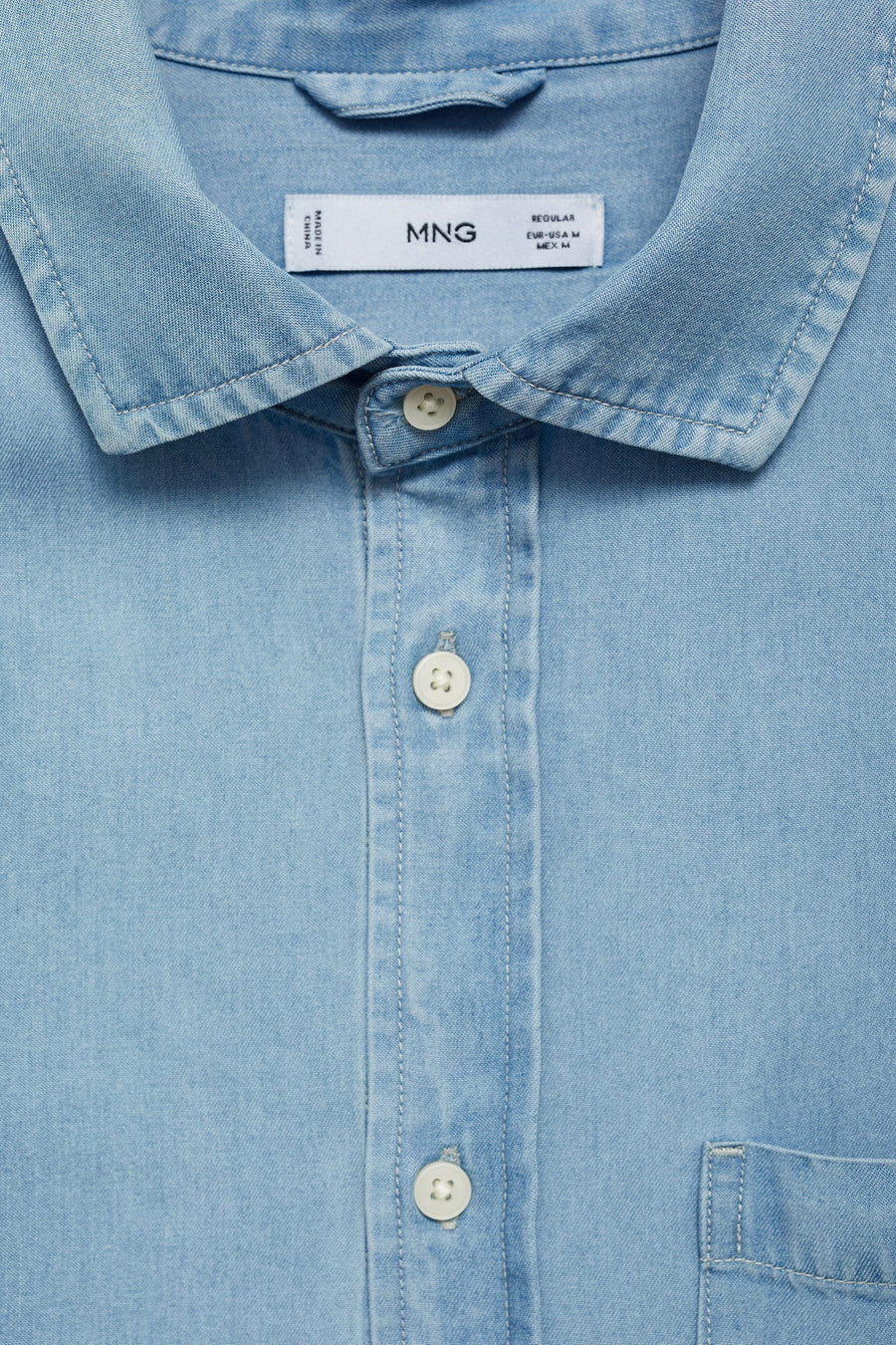 Jeanshemd Blauw - Mango