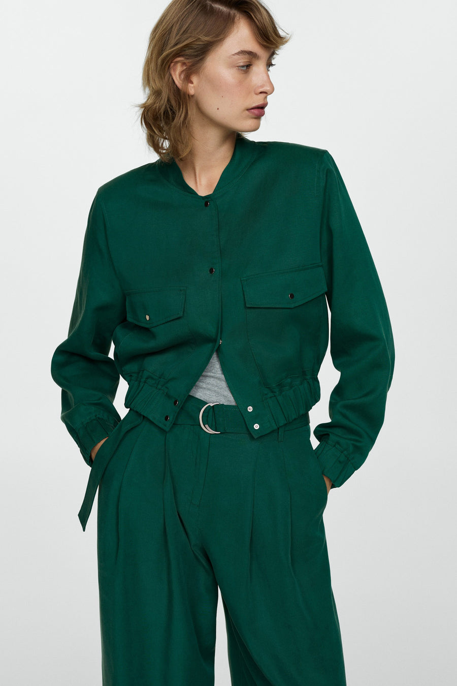 Broek Groen - Mango