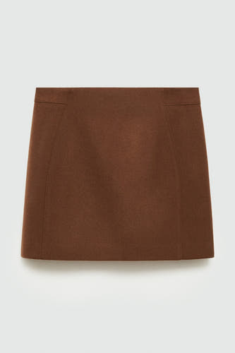 Rok (kort) Bruin - Mango