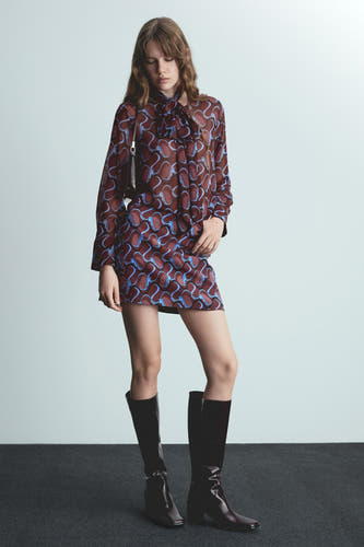 Rok (kort) Rood - Mango