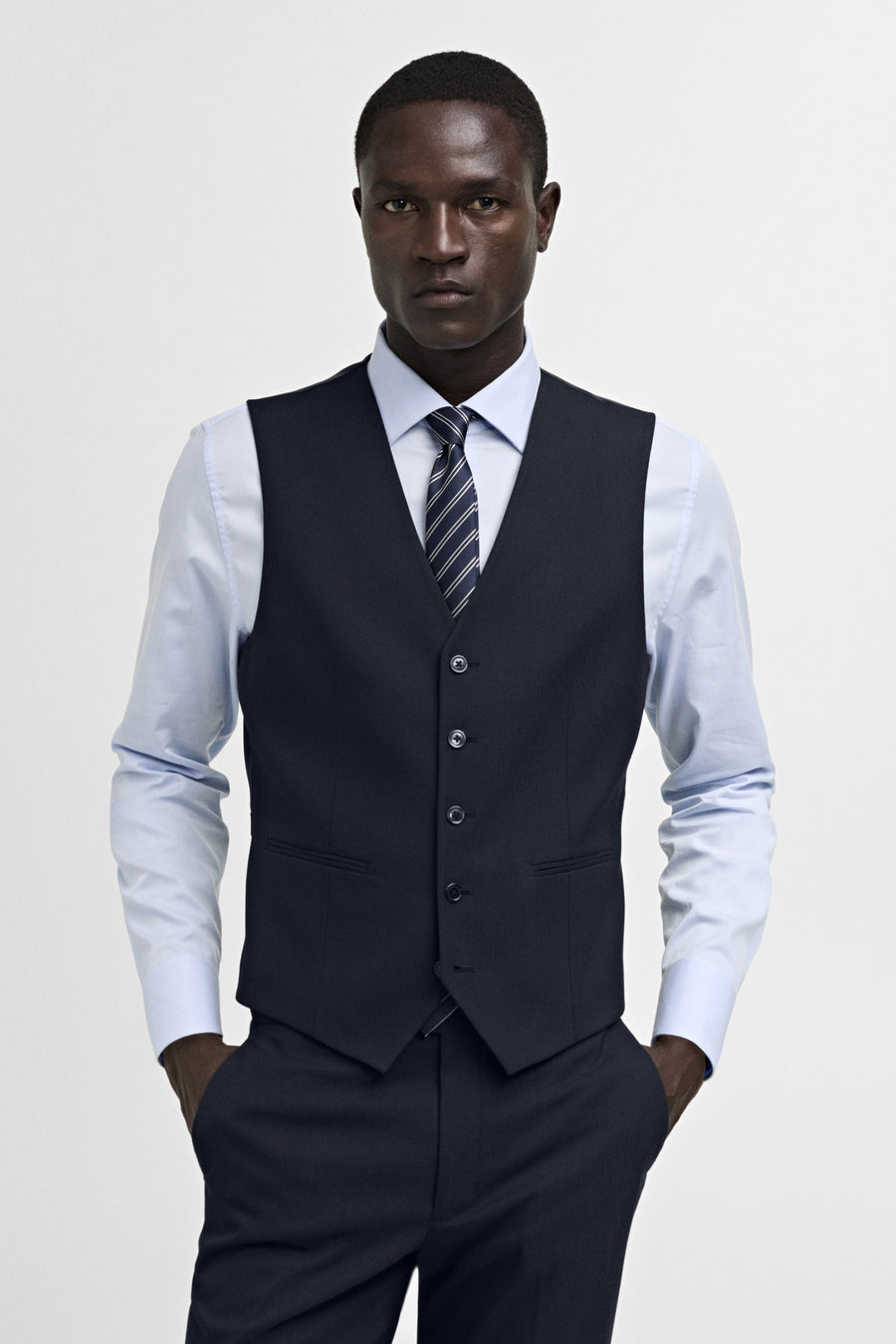 Gilet Blauw - Mango